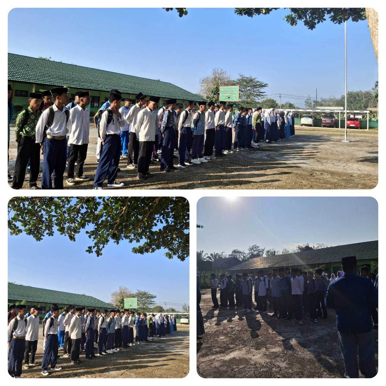 Apel Pembukaan Tes Potensi Akademik dan Baca Tulis Al-Qur'an di MAN 1 Batang Hari Apel Pembukaan Tes Potensi Akademik dan Baca Tulis Al-Qur'an di MAN 1 Batang Hari