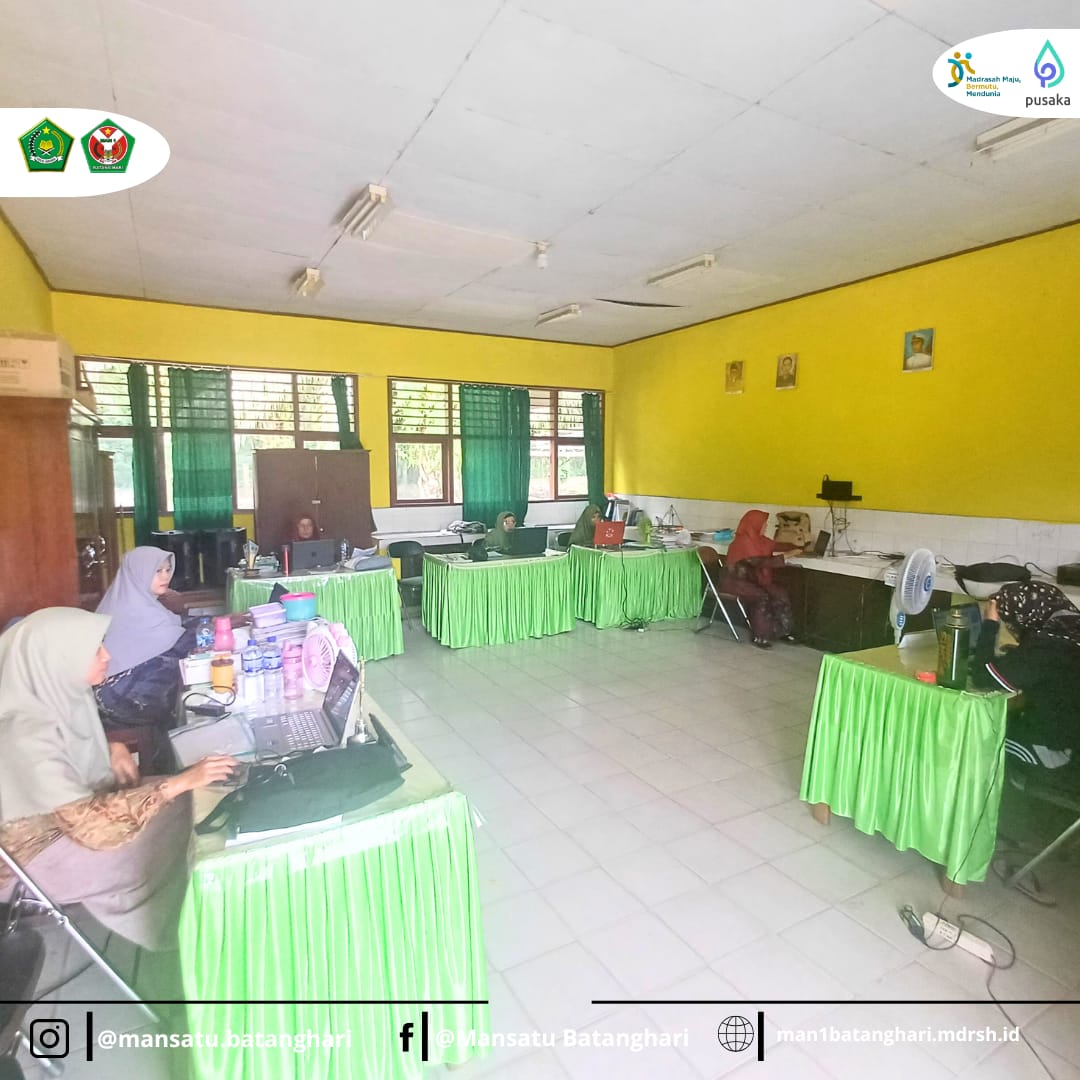 Pelaksanaan Asesmen Kompetensi Guru (AKG) Periode 2 di MAN 1 Batang Hari Berjalan Lancar