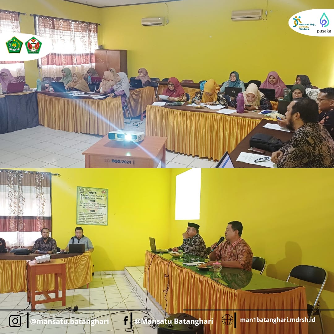 Rapat Evaluasi Tengah Semester di MAN 1 Batang Hari Rapat Evaluasi Tengah Semester di MAN 1 Batang Hari