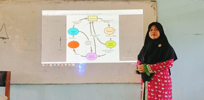 Menggali Ilmu, Menguatkan Iman, Tadabbur Alam Siklus Batuan di Kelas X