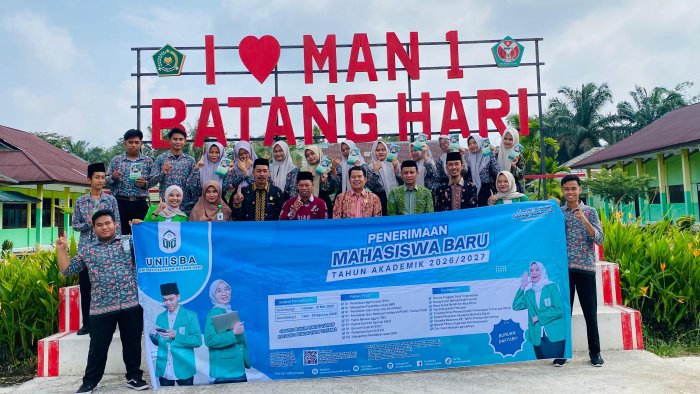 Dorong Generasi Muda Berdaya Saing, Universitas Islam Batang Hari Sosialisasikan PMB di MAN 1 Batang Hari Dorong Generasi Muda Berdaya Saing, Universitas Islam Batang Hari Sosialisasikan PMB di MAN 1 Batang Hari