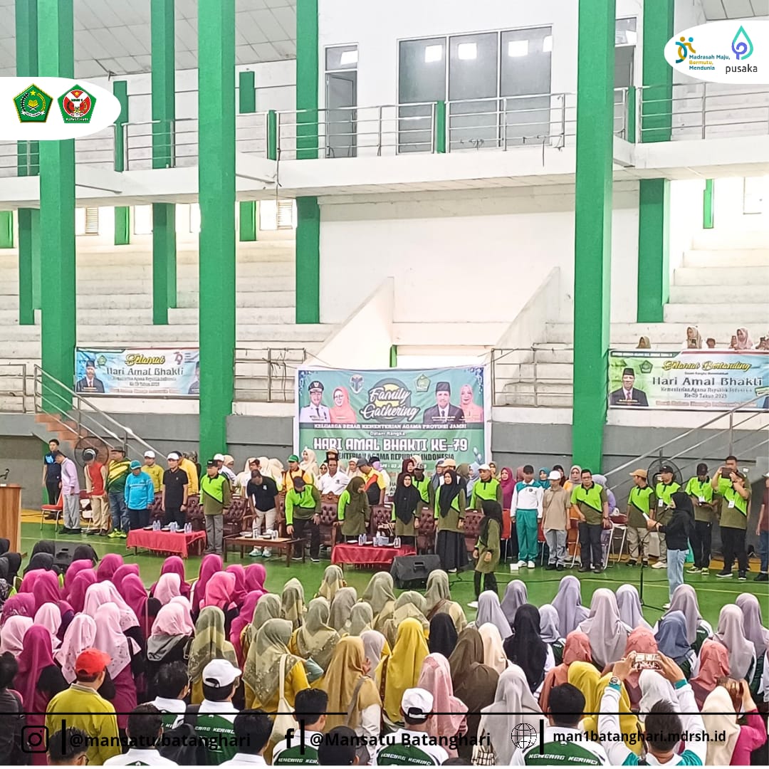 Family Gathering Keluarga Besar Kementerian Agama Provinsi Jambi Semarakkan Hari Amal Bhakti ke-79