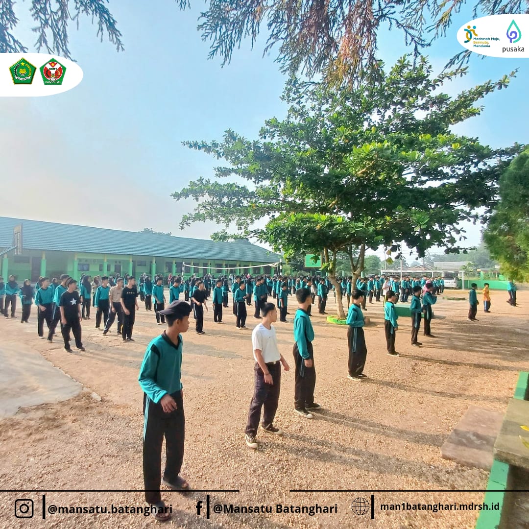 Semangat Senam Bersama di Awal Bulan