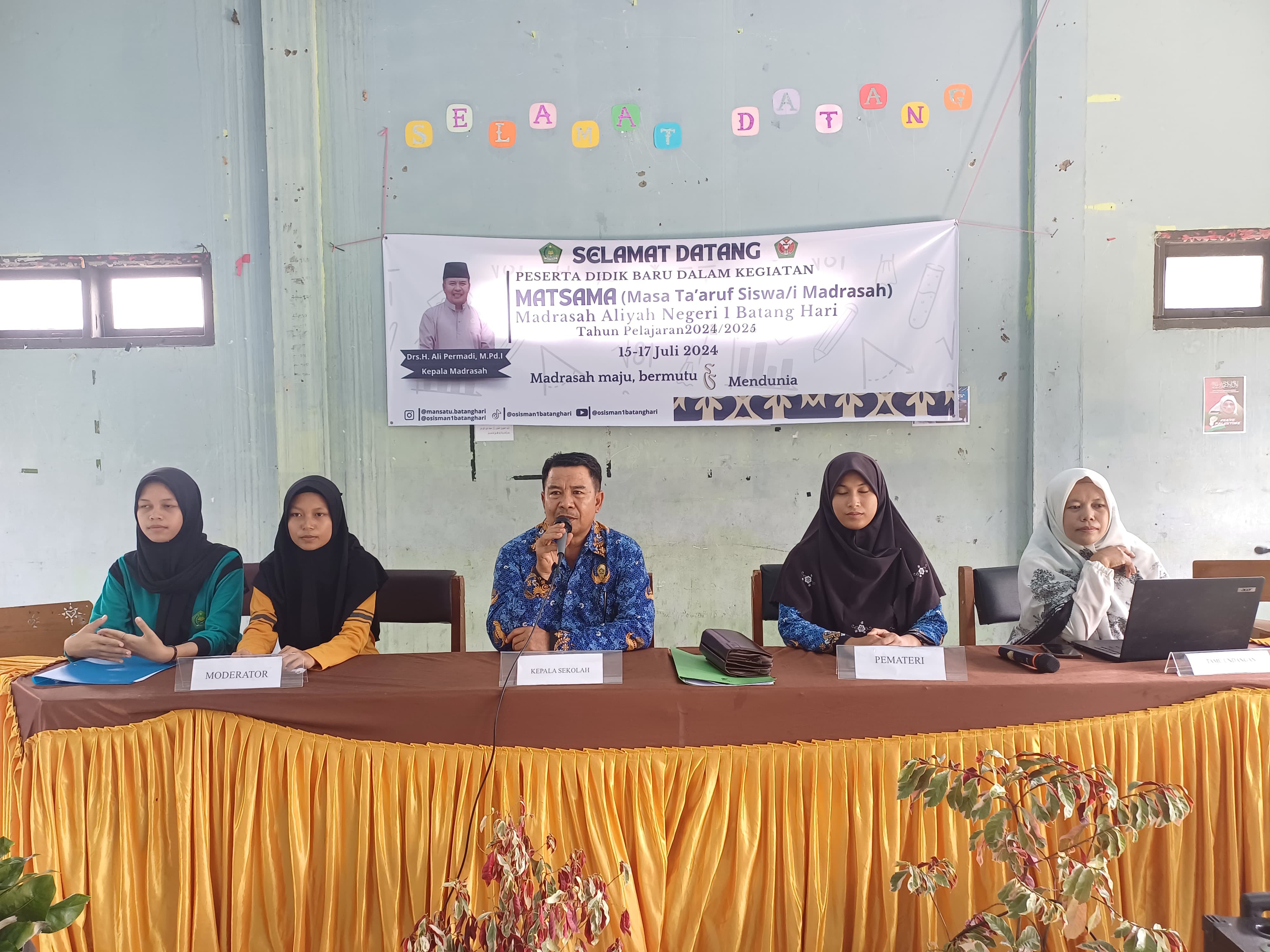 MAN 1 Batanghari Sukses Gelar Penutupan MATSAMA  Tahun Ajaran 2024/2025 dengan Penuh Semangat