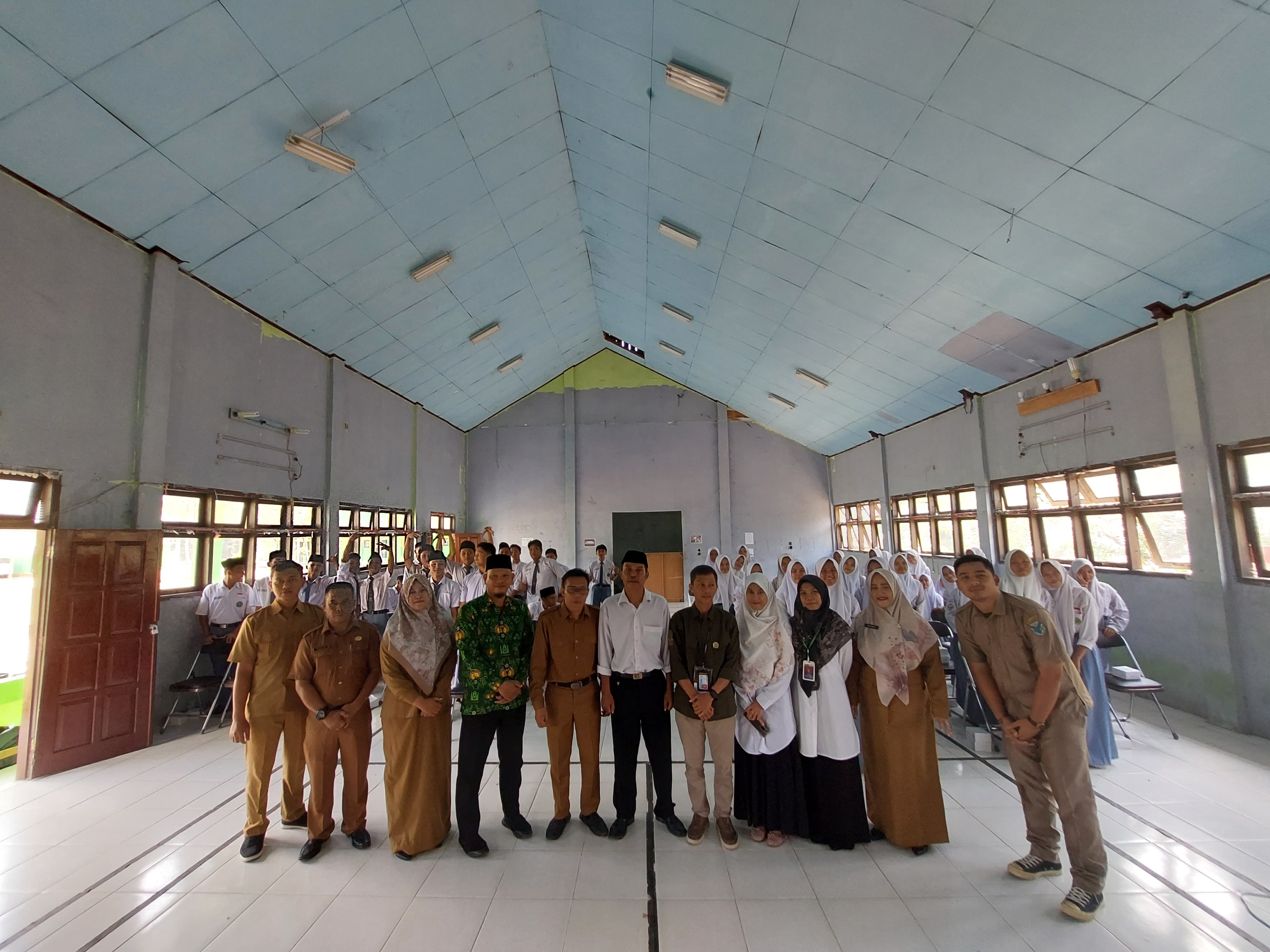 Sosialisasi Madrasah Peduli Pemilu di MAN 1 Batang Hari.