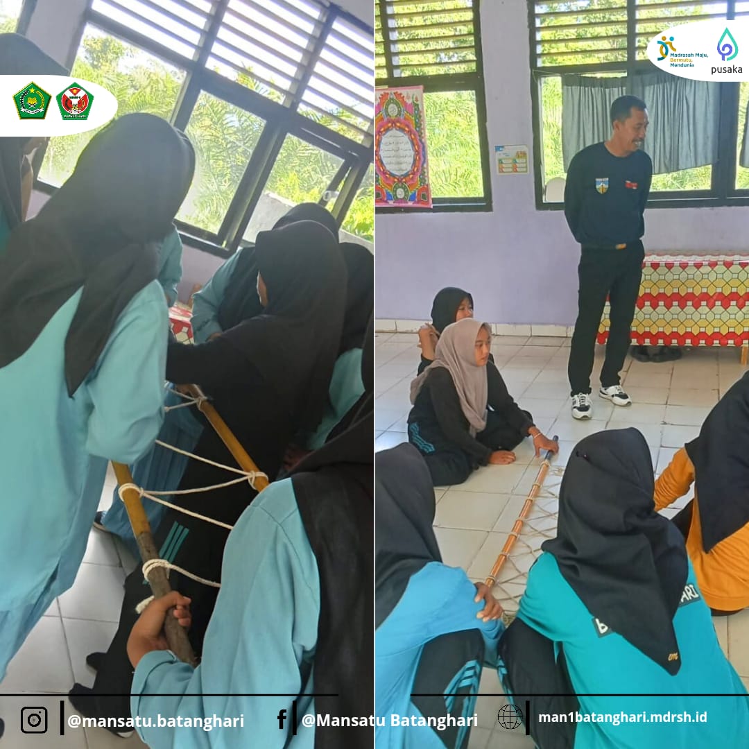 Mengenal Salah Satu Ekstra Kurikuler di MAN 1 Batang Hari : PMR Wira Mansa Barokah 