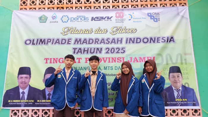 Delegasi MAN 1 Batanghari dari Kelas XI C Bawa Satu Semangat Berprestasi di OMI Tingkat Provinsi