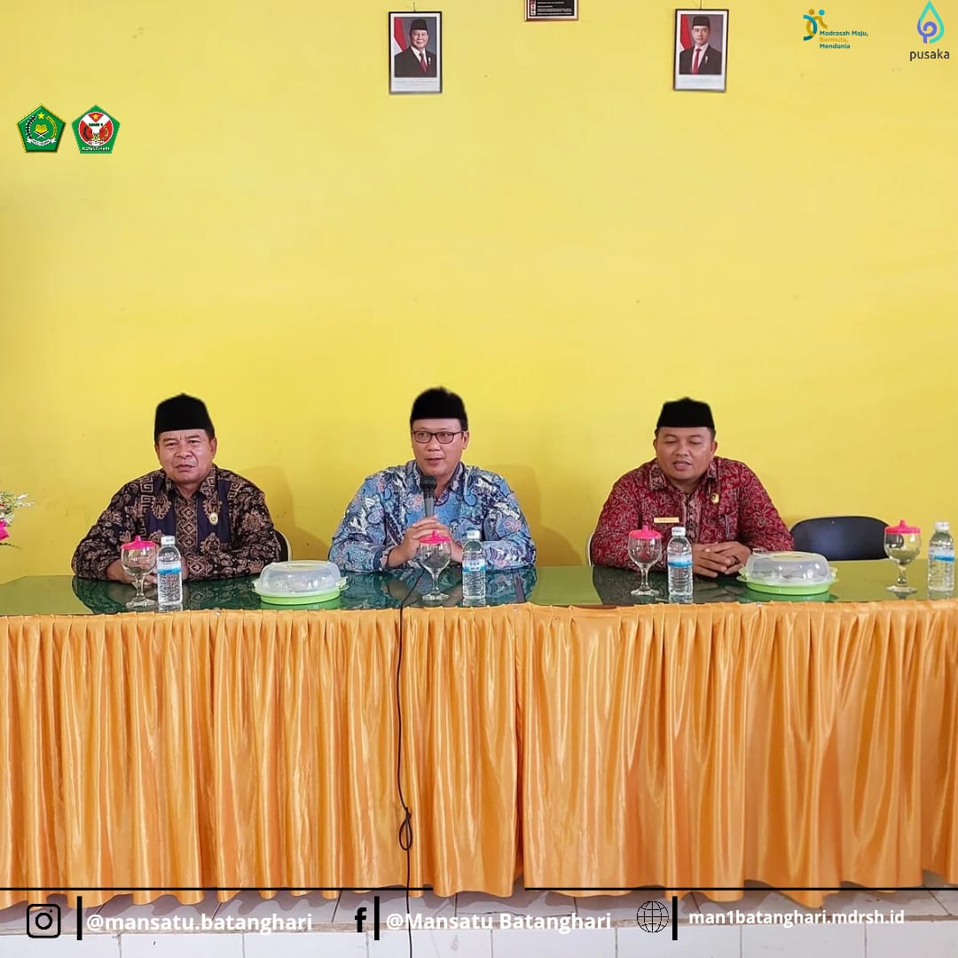 Kunjungan Perdana yang Sarat Makna: Kepala Kantor Kemenag Batanghari Tekankan Moderasi dan Cinta dalam Pendidikan di MAN 1 Batanghari Kunjungan Perdana yang Sarat Makna: Kepala Kantor Kemenag Batanghari Tekankan Moderasi dan Cinta dalam Pendidikan di MAN 1 Batanghari