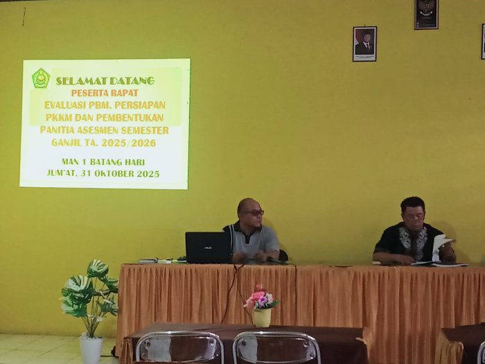 MAN 1 Batanghari Evaluasi Kinerja dan Susun Agenda Strategis