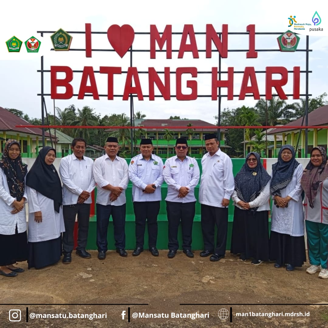 Plt Kepala Kantor Kemenag Batang Hari Tinjau Kondisi MAN 1 Batang Hari