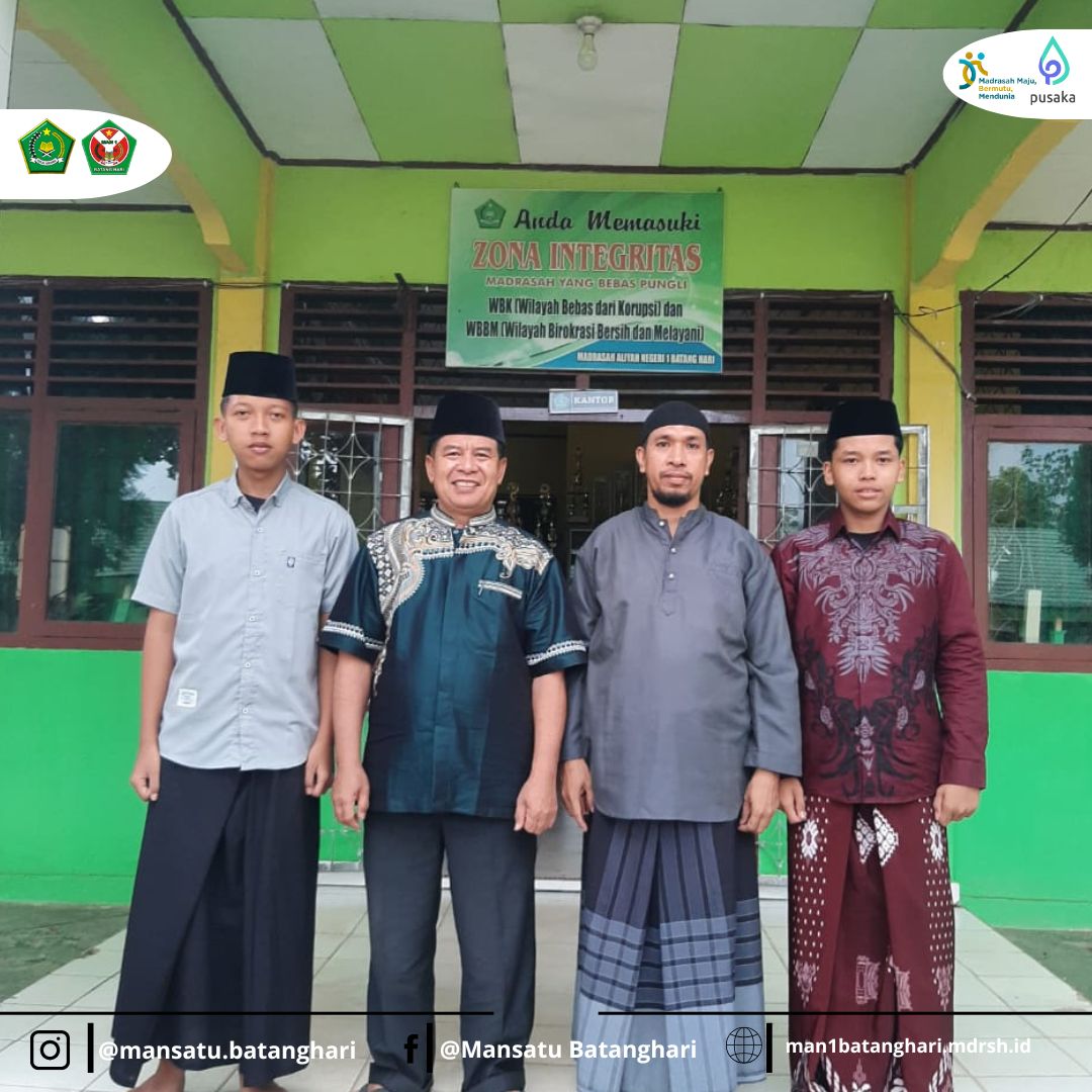 Safari Jumat MAN 1 Batanghari: Latihan Dakwah di Masjid Nurul Iman Kampung Tengah