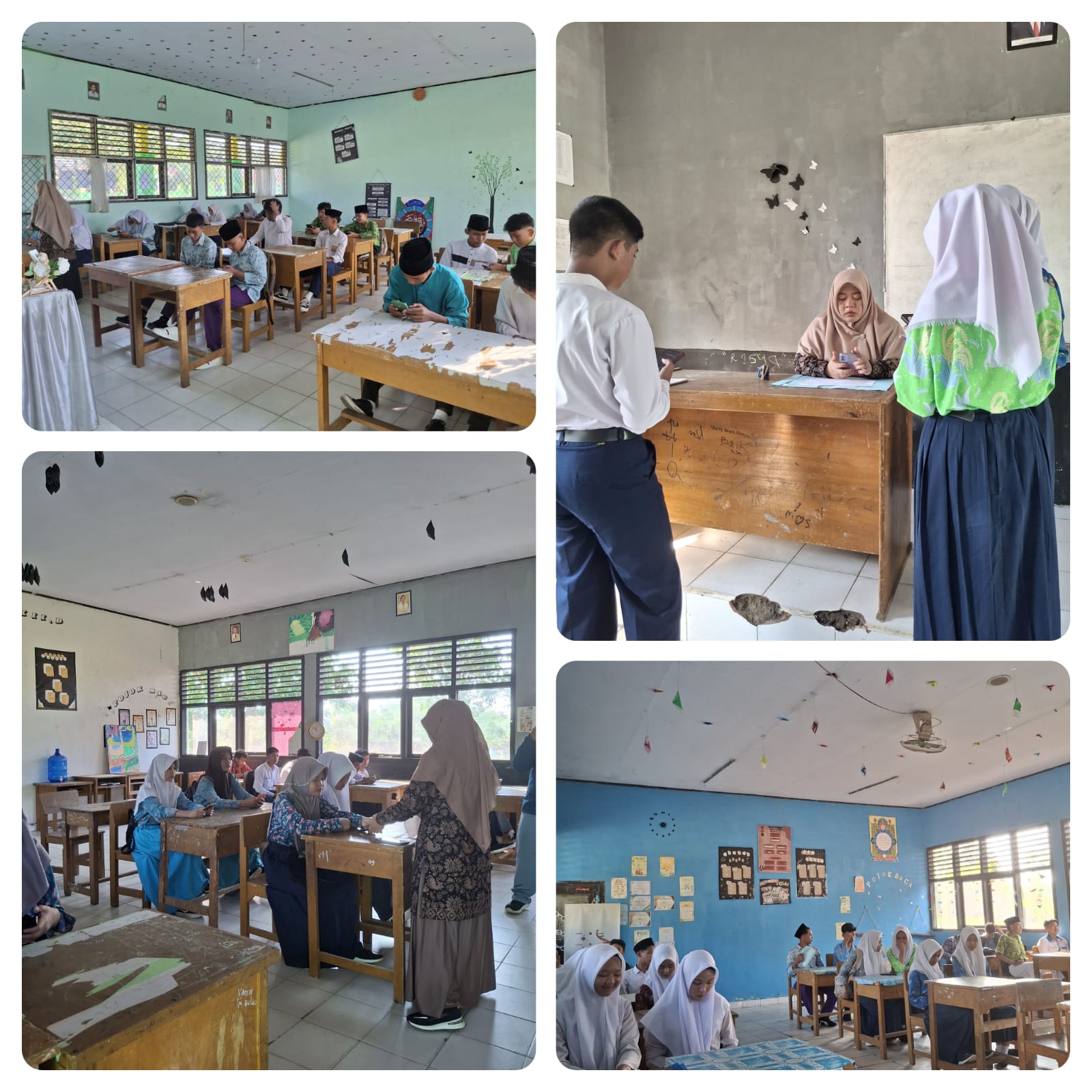 Pemetaan Awal Kemampuan Siswa Baru, MAN 1 Batang Hari Adakan TPA dan Tes Baca Tulis Al Qur'an