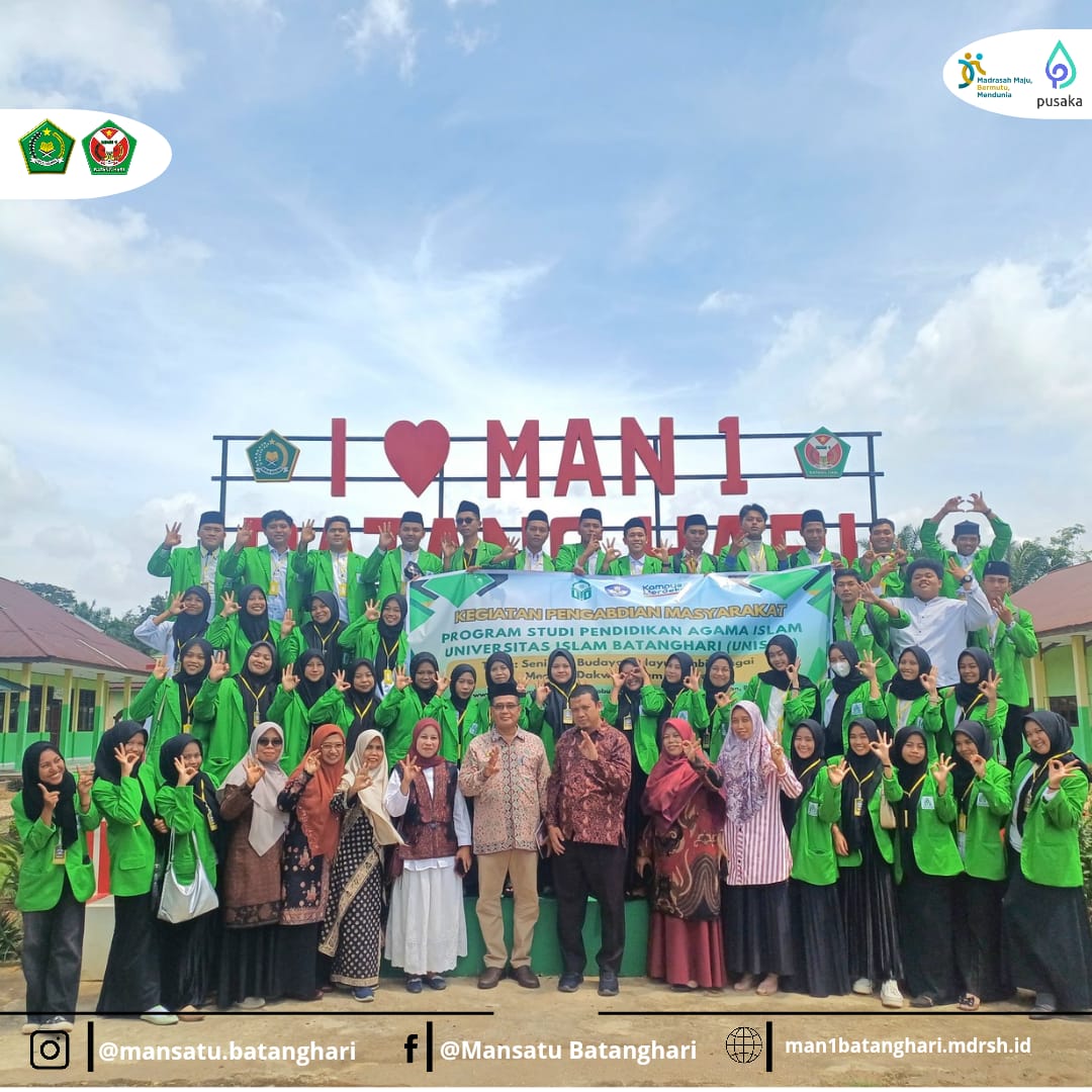 Pengabdian Kepada Masyarakat Prodi Pendidikan Agama Islam Unisba di MAN 1 Batanghari