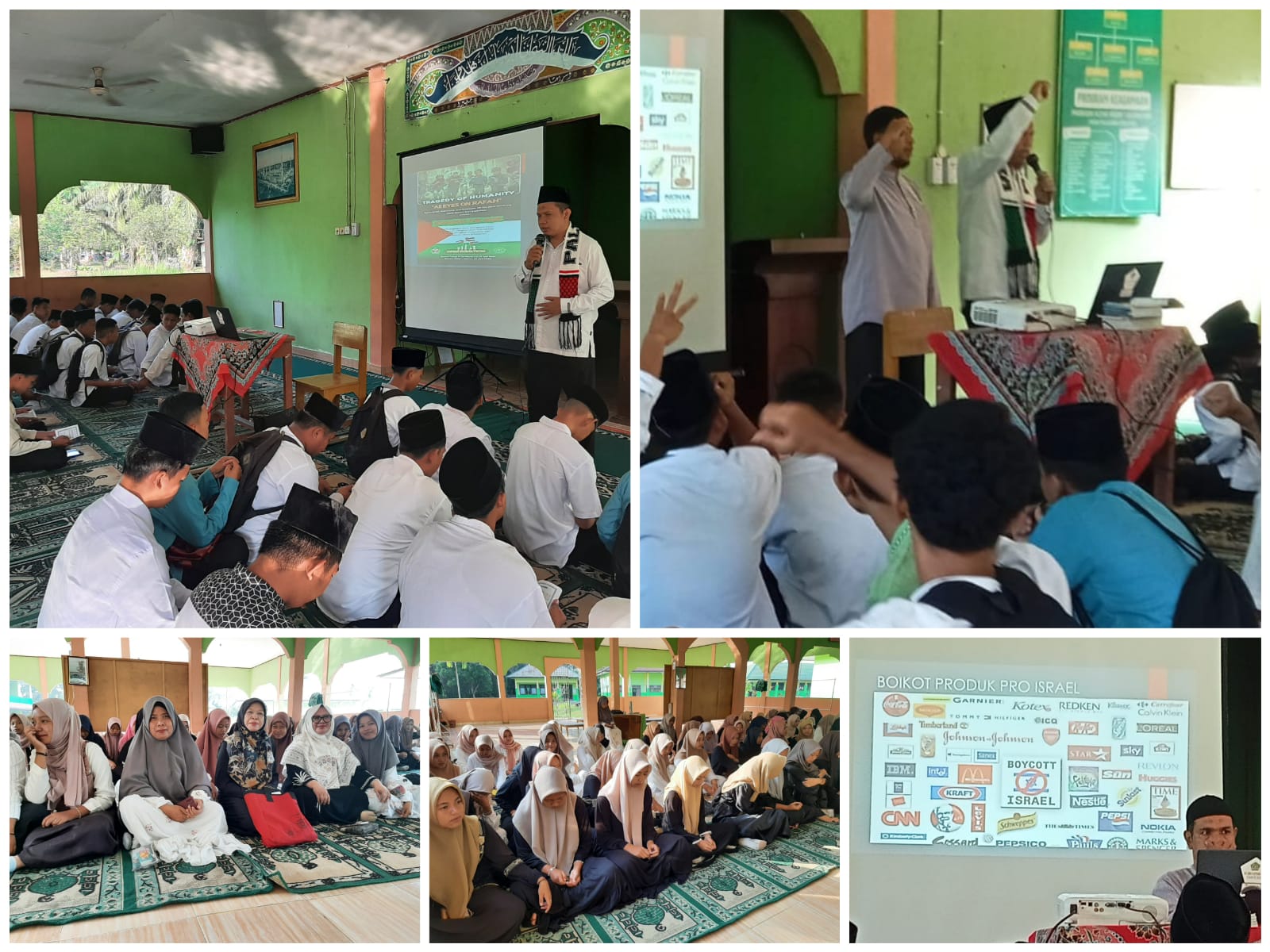 MAN 1 Batang Hari Gelar Istighasah for Save Palestina dan Doa Bersama untuk Jamaah Haji Batang Hari