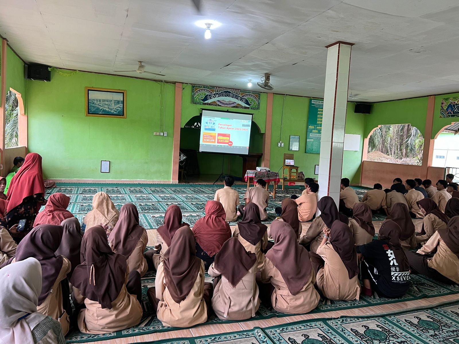 Zoom Webinar Sosialisasi Hasil TOBK SNBT Nasional di MAN 1 Batanghari oleh Ganesa Operation