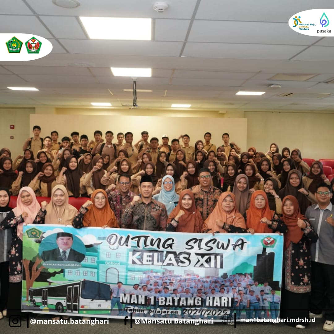 72 Siswa MAN 1 Batang Hari Antusias Ikuti Outing Class ke UIN STS Jambi dan Unja 72 Siswa MAN 1 Batang Hari Antusias Ikuti Outing Class ke UIN STS Jambi dan Unja