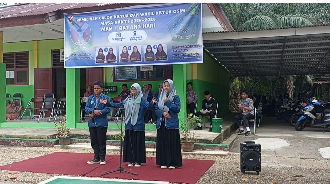 MAN 1 Batang Hari Gelar Lomba Keagamaan Antar Kelas Sambut Peringatan Maulid Nabi Muhammad SAW