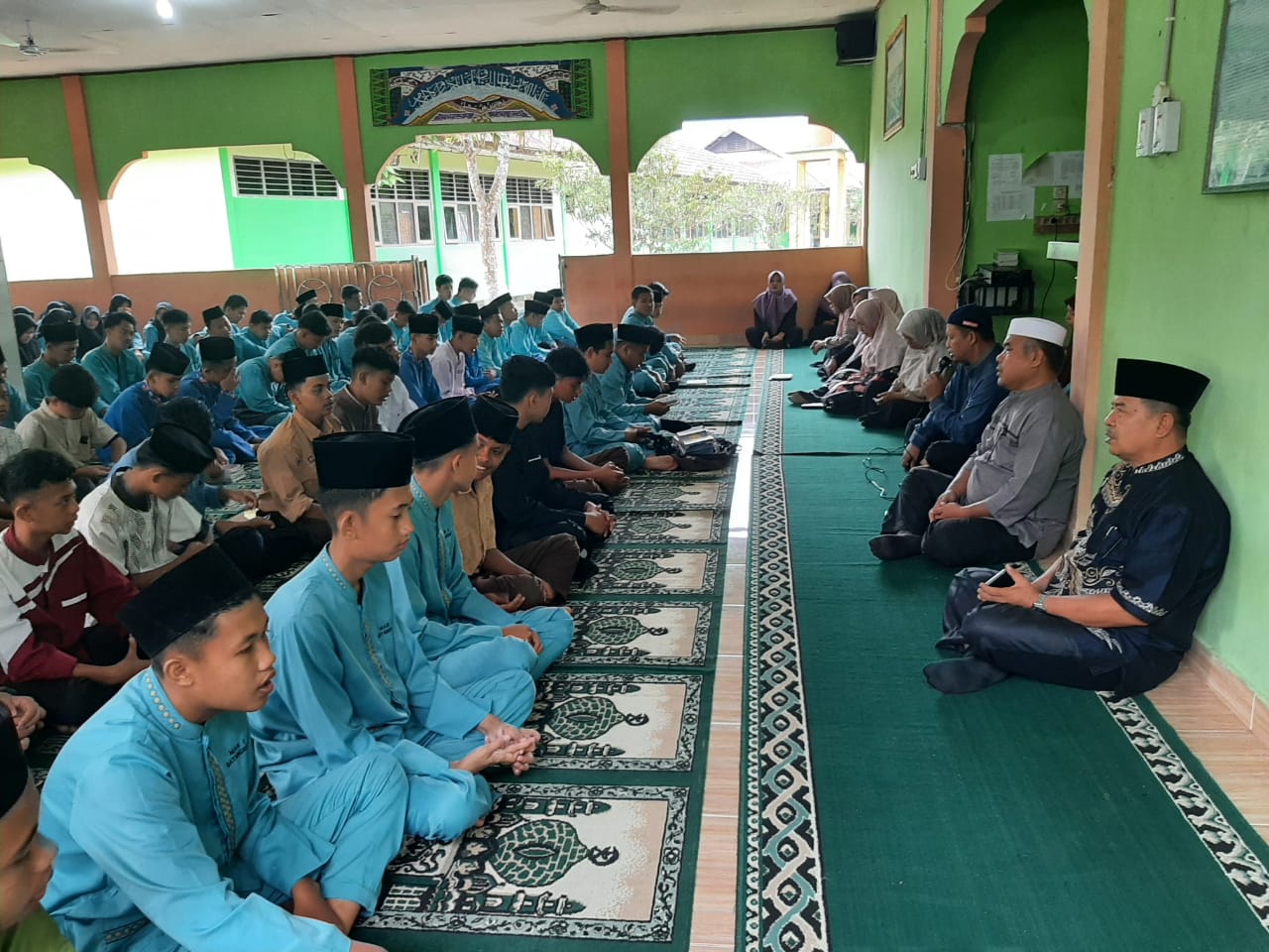 Doa Bersama di MAN 1 Batanghari: Mengawali Tahun Ajaran dengan Spiritualitas