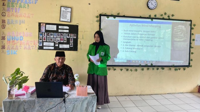 Inovasi Pembelajaran di MAN 1 Batang Hari, Mahasiswa UNISBA Hadirkan Metode Mind Mapping pada Akidah Akhlak
