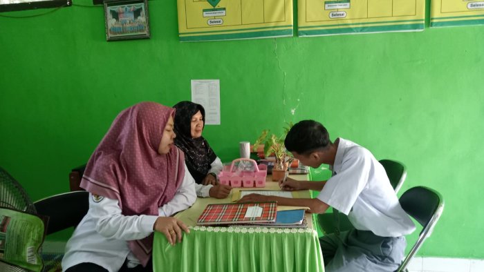 Langkah Nyata Pembinaan Siswa, Kepala Madrasah Apresiasi Laporan Home Visit Guru BK dan Wali Kelas