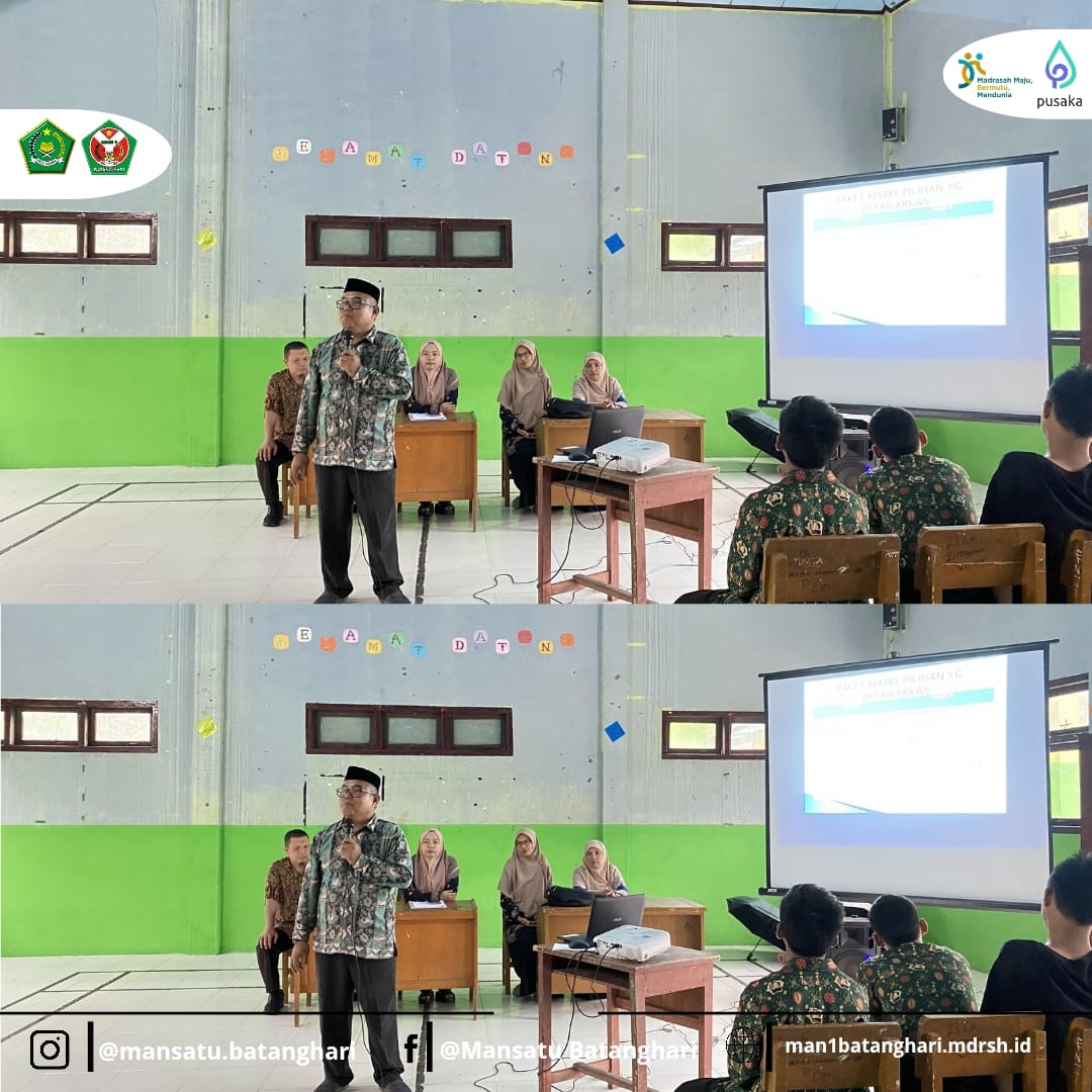 MAN 1 Batanghari Gelar Sosialisasi Pemilihan Mata Pelajaran Pilihan Fase F untuk Siswa Fase E MAN 1 Batanghari Gelar Sosialisasi Pemilihan Mata Pelajaran Pilihan Fase F untuk Siswa Fase E