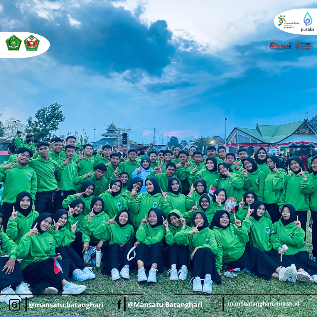 MAN 1 Batang Hari Ikut Serta dalam Serenade Batanghari Voice Bersama 1000 Siswa