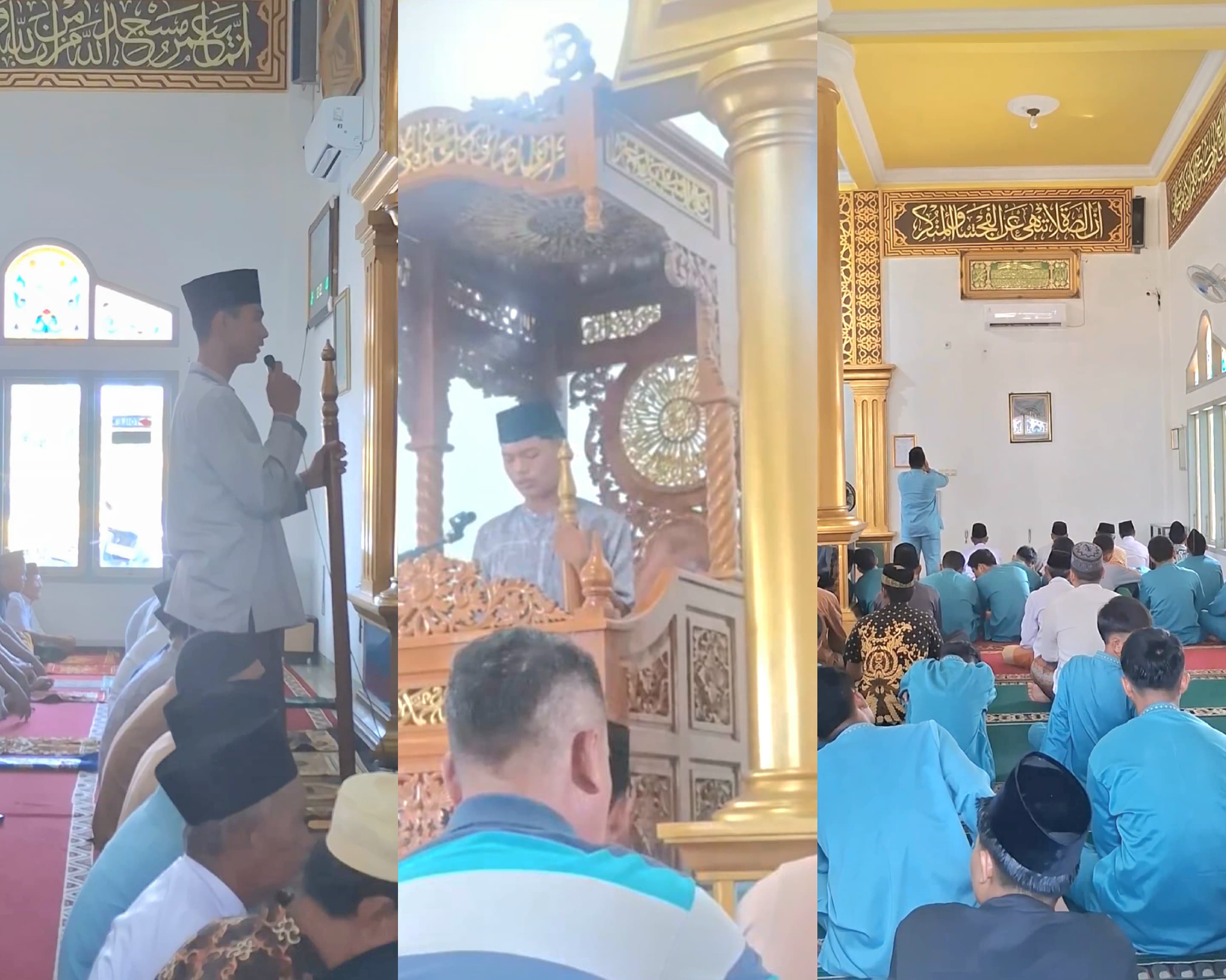 MAN 1 Batang Hari Gelar Safari Jumat di Masjid Nurul Iman Kampung Tengah