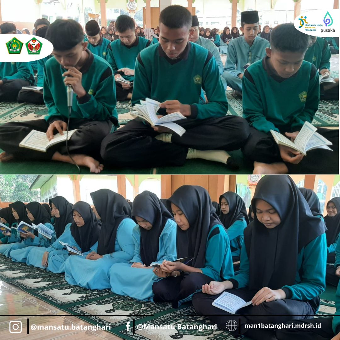 Pembacaan Surat Yasin dan Tahlilan di MAN 1 Batanghari: Doa untuk Almarhum Drs. Mohammad Aziz