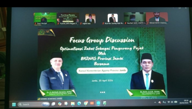 FGD BAZNAS Kemenag Jambi, MAN 1 Batang Hari Perkuat Optimalisasi Zakat untuk Pendidikan dan Kesejahteraan FGD BAZNAS Kemenag Jambi, MAN 1 Batang Hari Perkuat Optimalisasi Zakat untuk Pendidikan dan Kesejahteraan