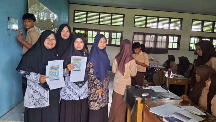 Perdana, Pemilu Ketua dan Wakil Ketua OSIM MAN 1 Batang Hari Dilaksanakan Secara Online