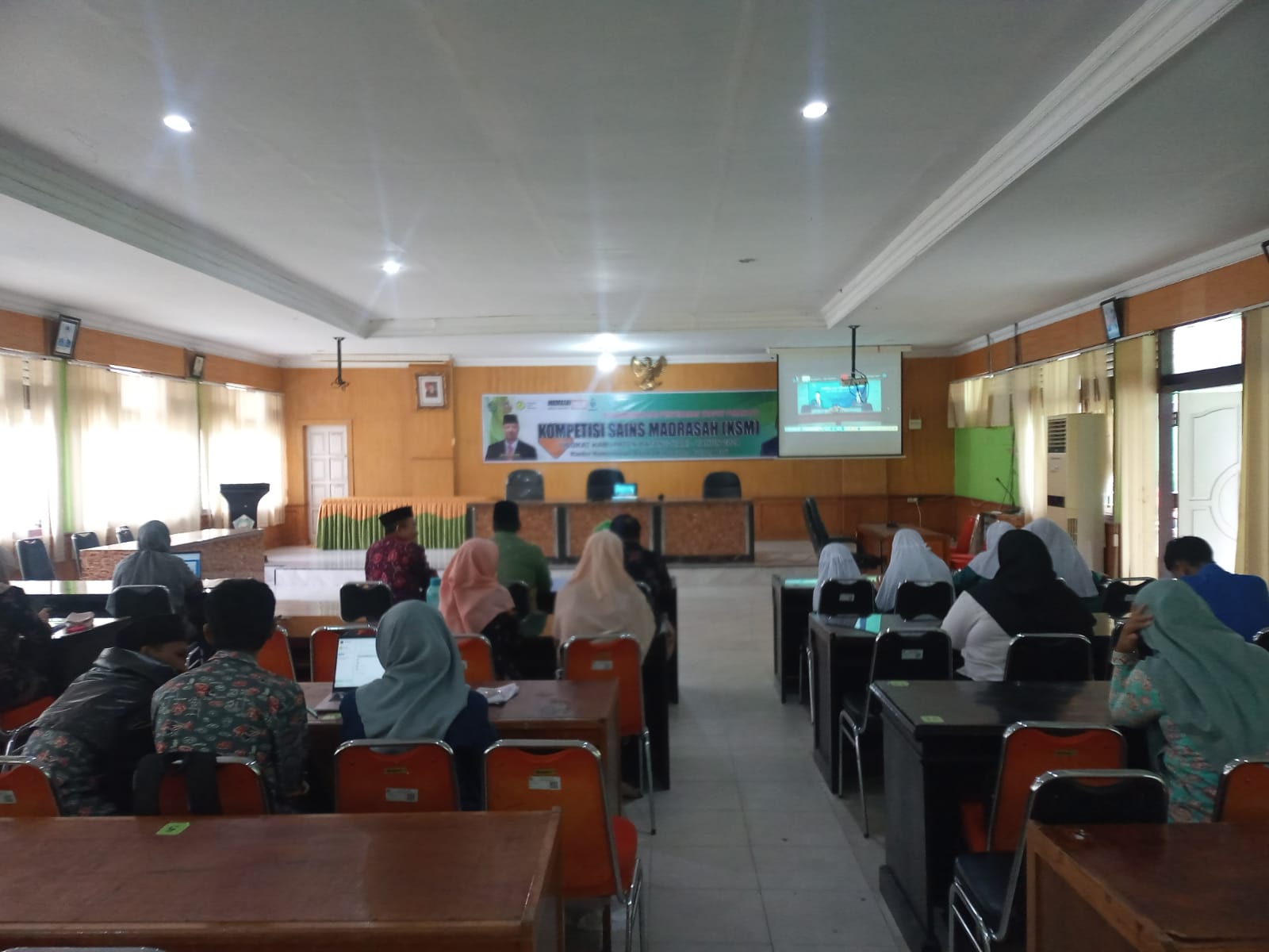 Pembukaan kegiatan KSM tingkat Provinsi Jambi dilaksanakan secara daring