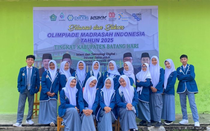 MAN 1 Batanghari Siap Tunjukkan Kemampuan di Olimpiade Madrasah Indonesia 2025